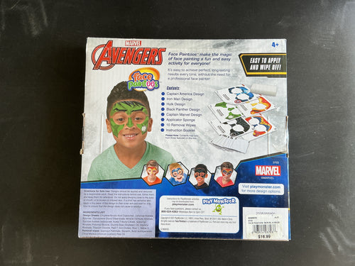 Avengers Face Paint 6-a