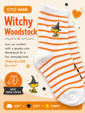 Peanuts Mid-Crew Socks (3 pair) 5-a