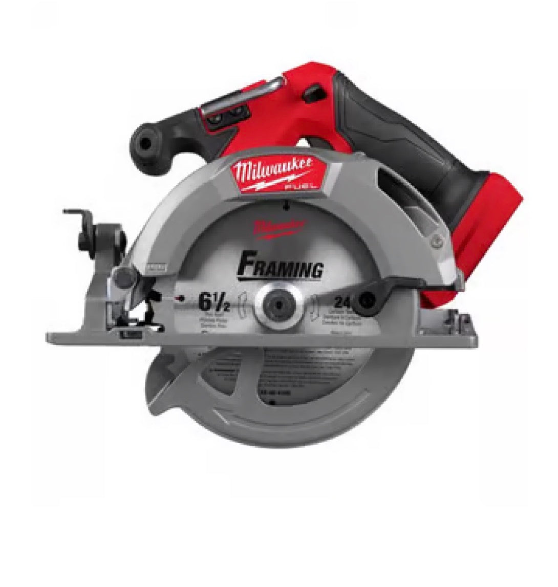 Milwaukee M18 FUEL M18 6 amps 6-1/2 in. Cordless Brushless Circular Saw (Tool Only)