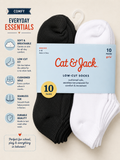 Cat & Jack Low Cut Socks 7-c
