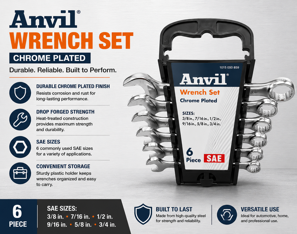 Anvil wrench set   8A