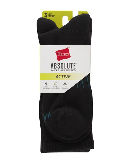 HANES ACTIVE SOCKS 7-c