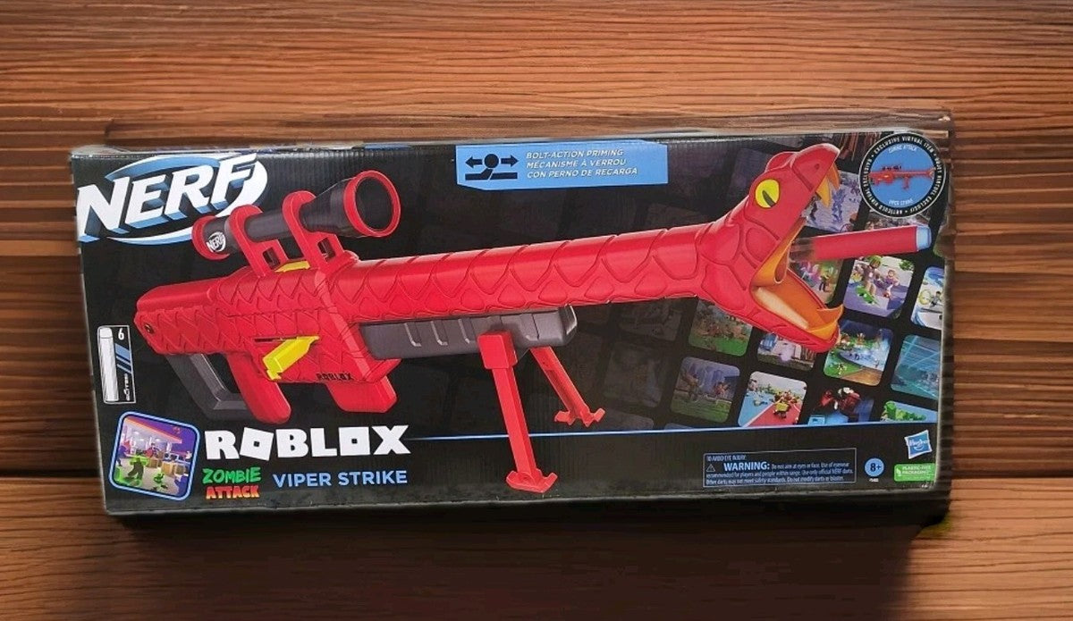Nerf Roblox Zombie Attack: Viper Strike blaster 6-A