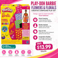 Play-doh Barbie flowers and floral