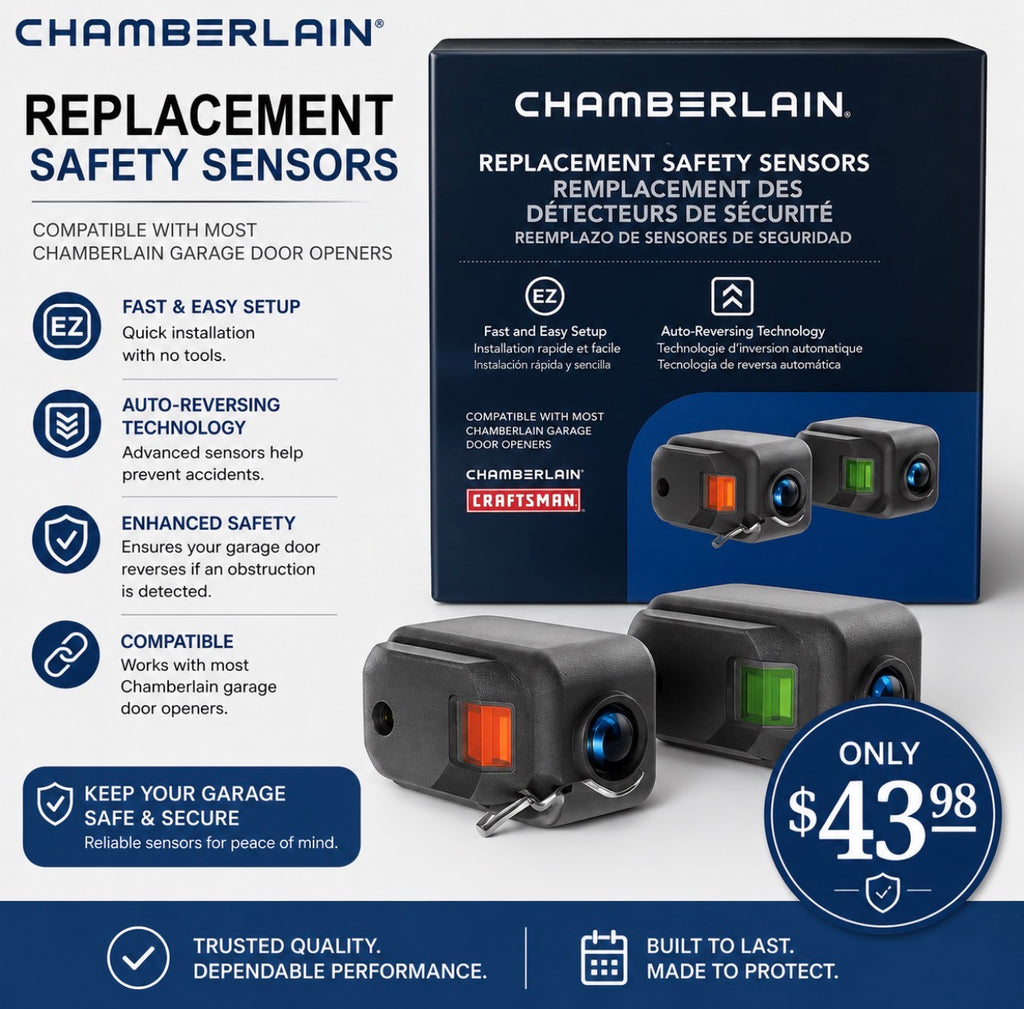 Chamberlain replacement safety sensors