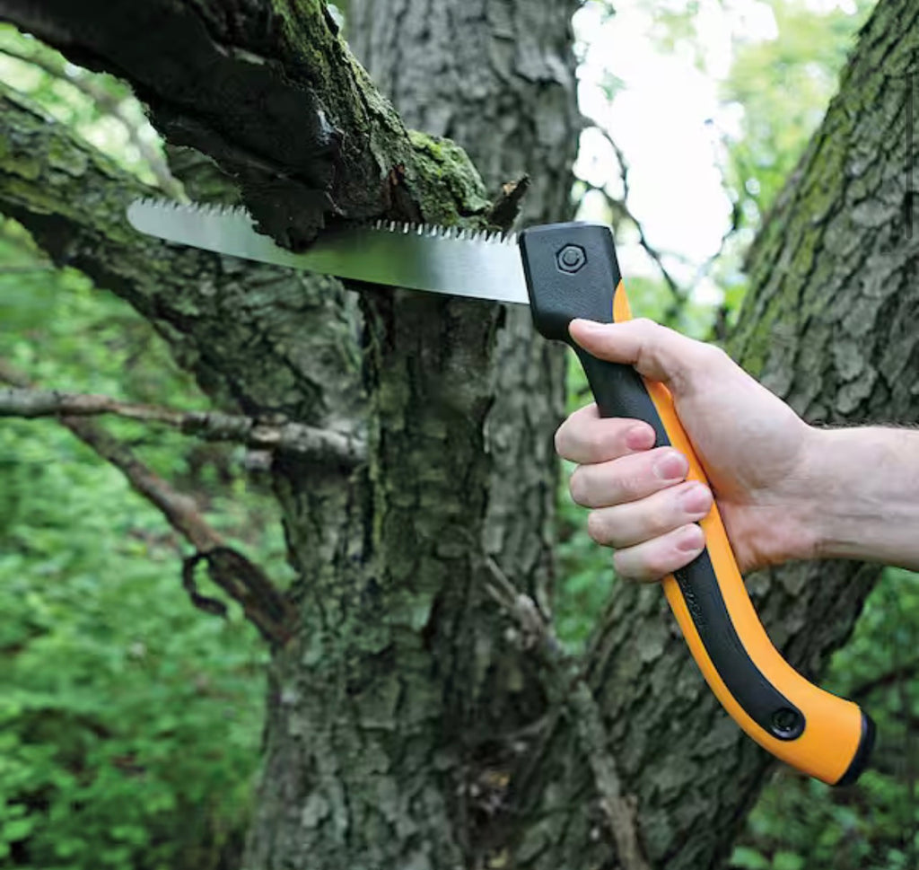 Fiskars Power Tooth Softgrip 10 in. Blade Pruning Saw1-C