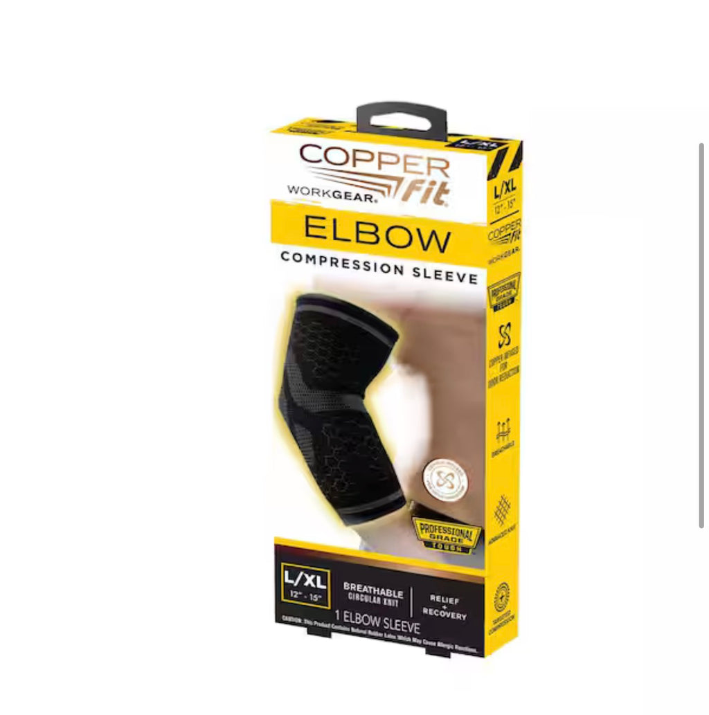 Work Gear Large/Extra Large Compression Elbow Sleeve (4D)
