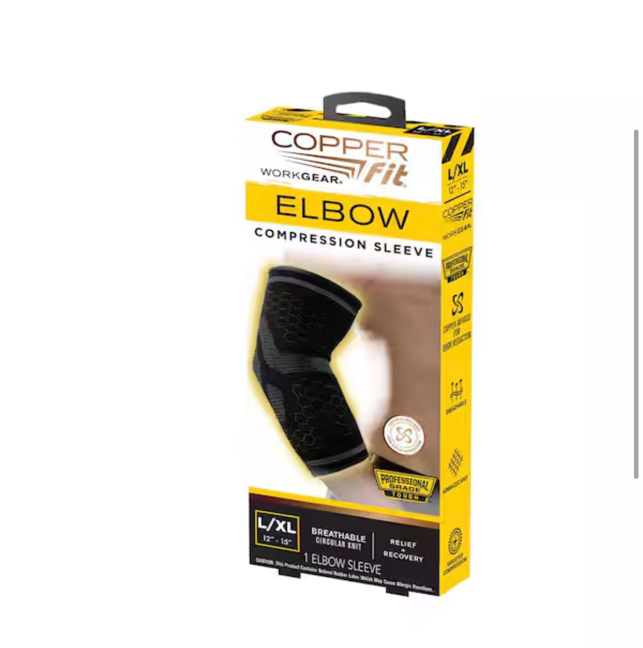 Work Gear Large/Extra Large Compression Elbow Sleeve (4D)