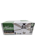 Hunter Channing 54" Ceiling Fan, model #53367, featuring reversible blades. B-W