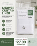 Haven recycled peva shower curtain liner    8A