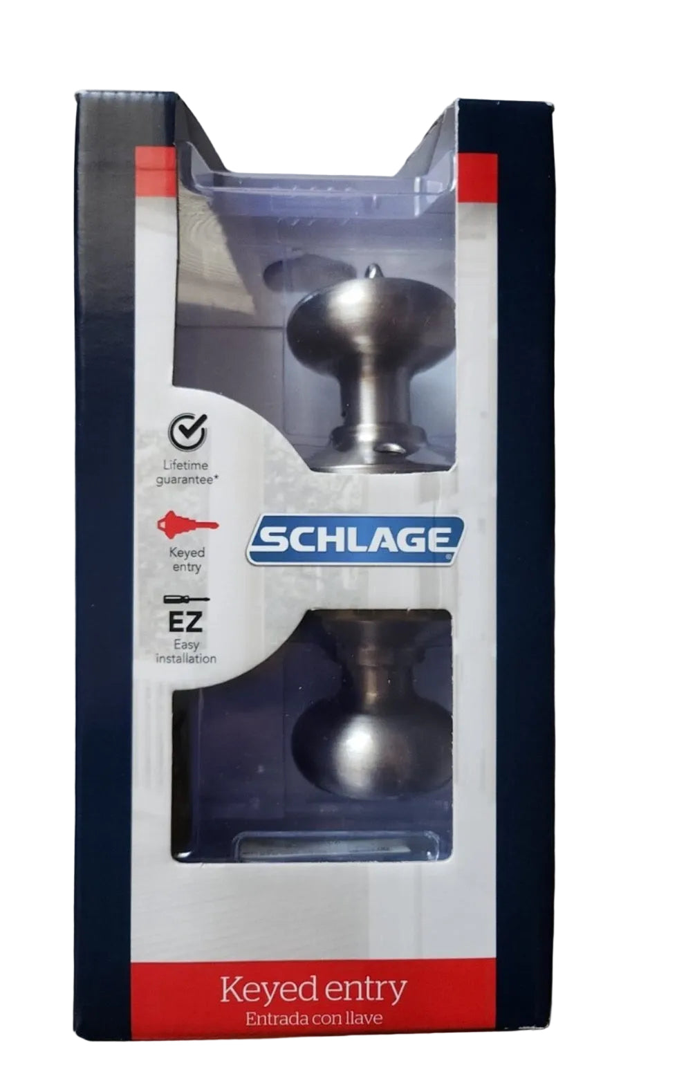 Schlage Light Commercial Storeroom/Autolock Door Knob 3-D