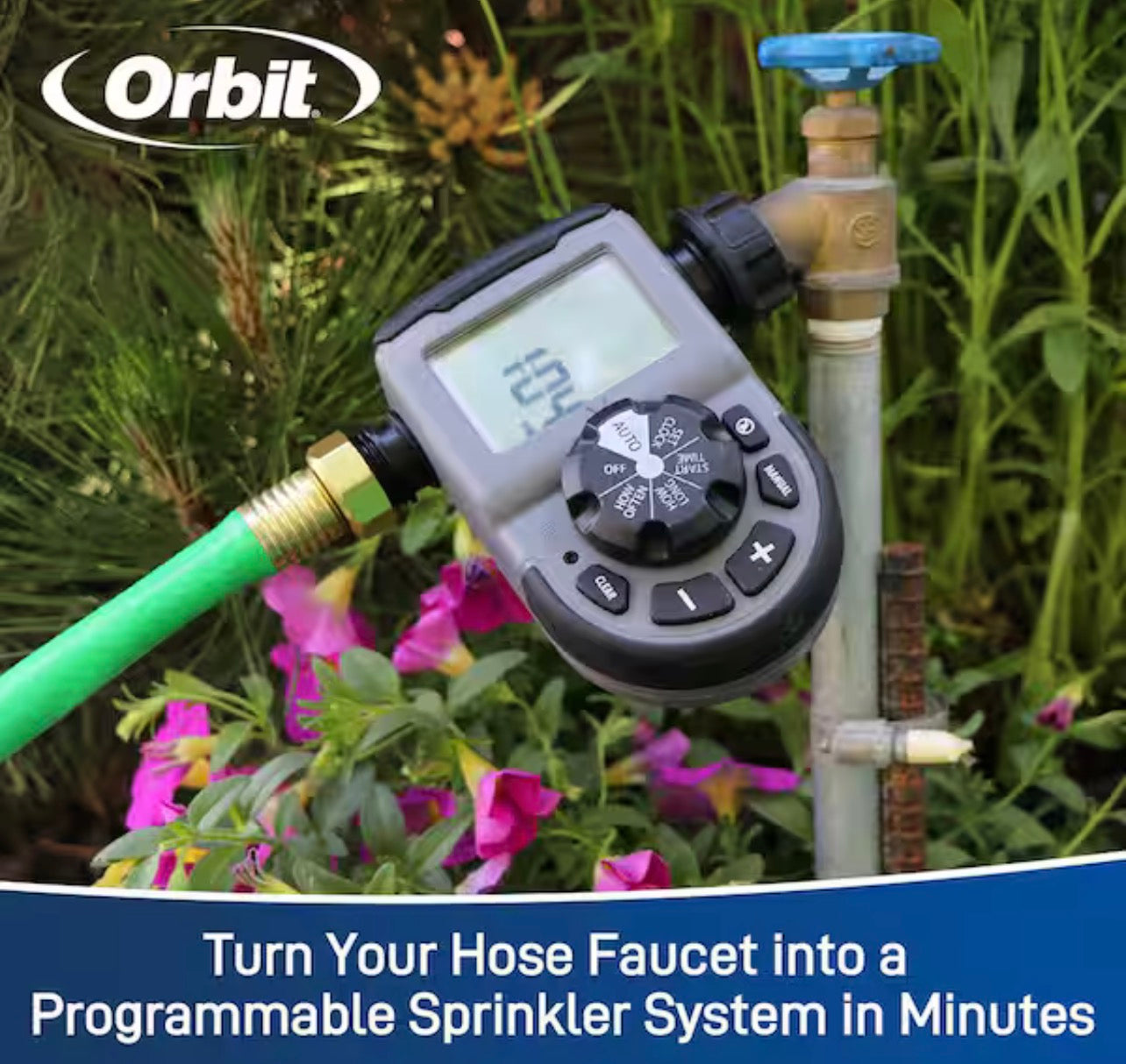 Orbit 1-Outlet Programmable Hose Watering Timer Sprinkler Timer 2-C