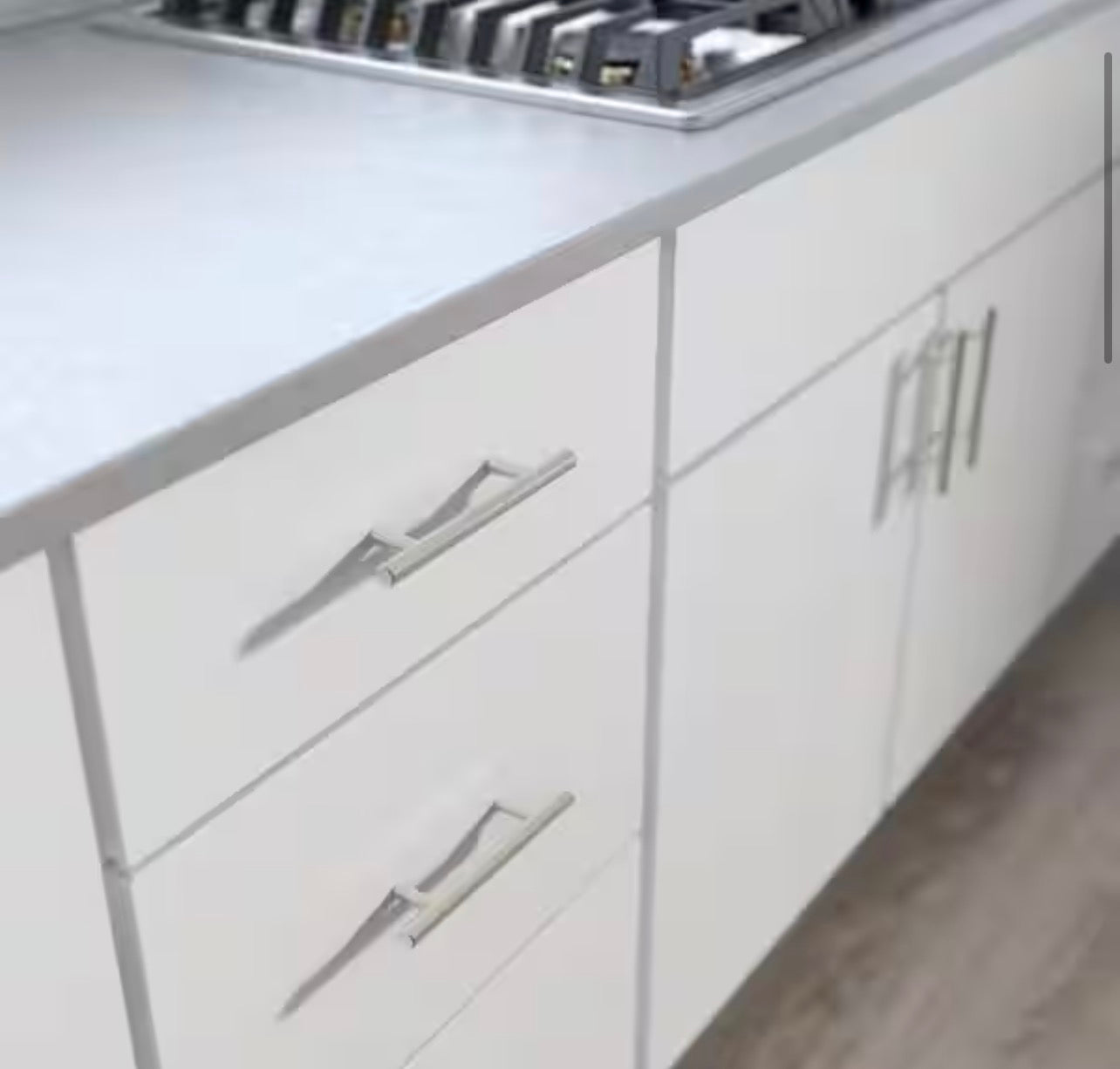 Liberty
(4-Pack) Solid Bar 3 in. (76 mm) Brushed Stainless Steel Modern Cabinet Handle Drawer Pulls (1C)
