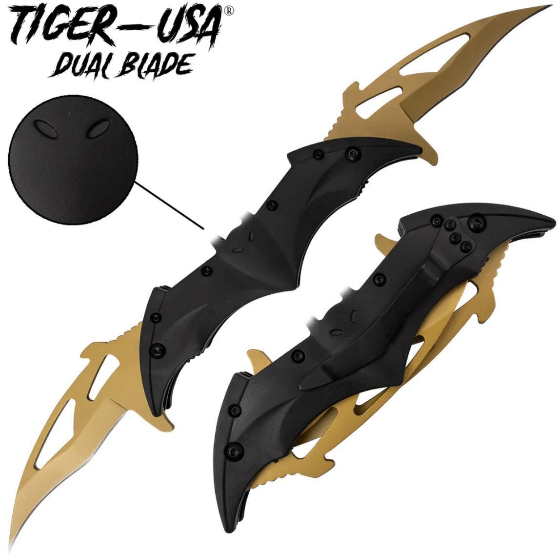 TIGER-USA® SPRING ASSISTED KNIFE – NIGHT CREATURE 1-c