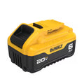 DEWALT 20V MAX 6.0Ah Lithium-Ion Battery (Model DCB206) designed for extended runtime in high-demand tools 3-D