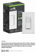 Leviton Decora Smart Wi-Fi Dimmer (2nd Gen) 6-A