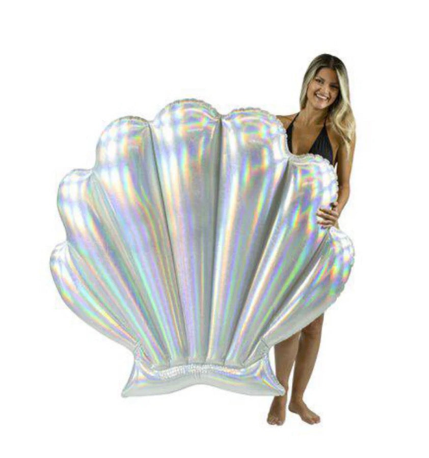 PoolCandy Holographic Deluxe Shell Pool Raft (4E)