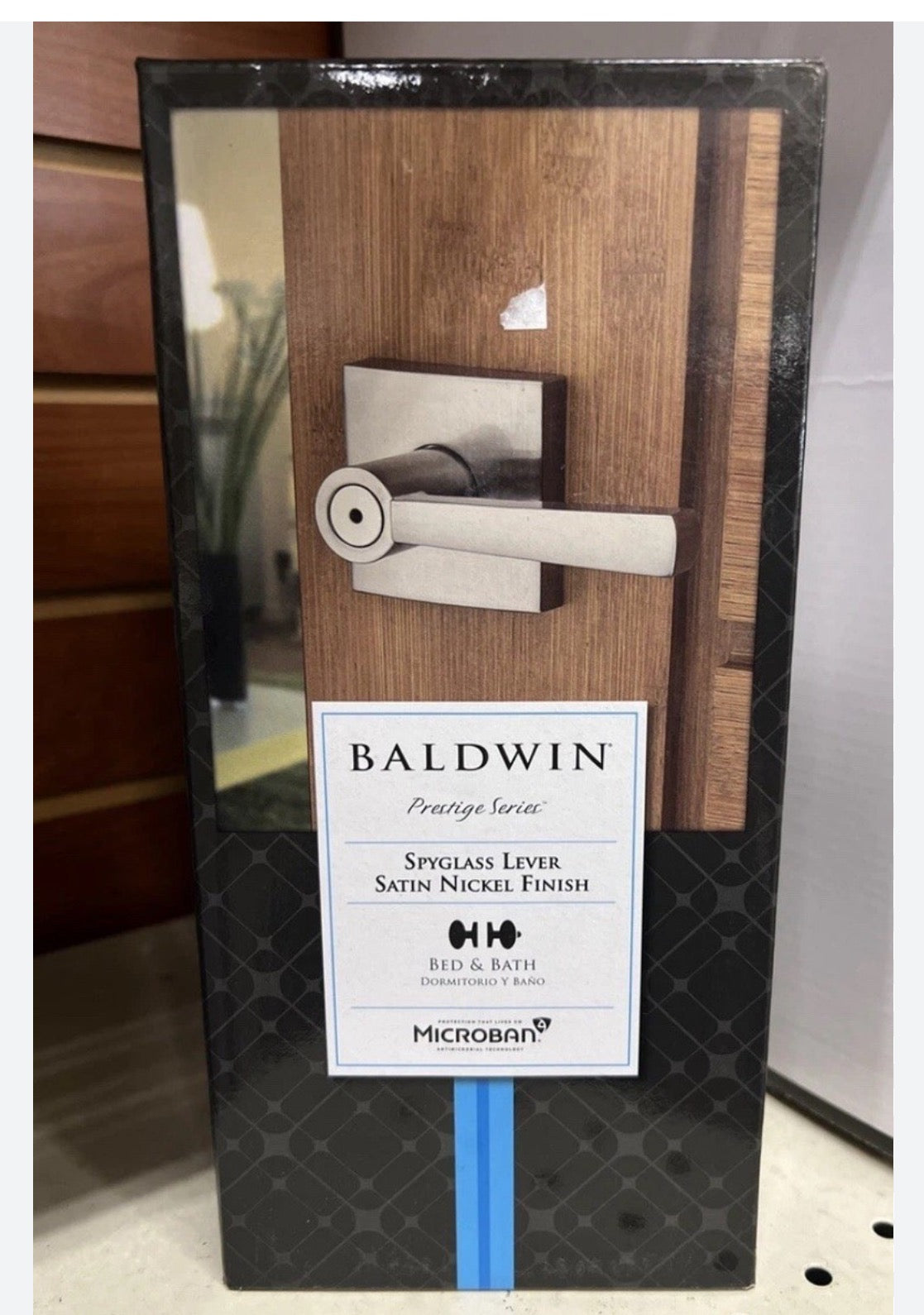 Baldwin Prestige Series Spyglass Lever 4-D