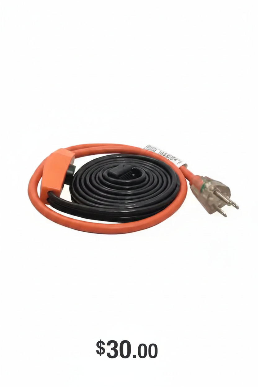 Frost King Electric Water Pipe Heat Cable (Model HC12) 5-B