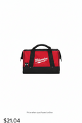 Milwaukee Heavy Duty Contractor Bag 6-A
