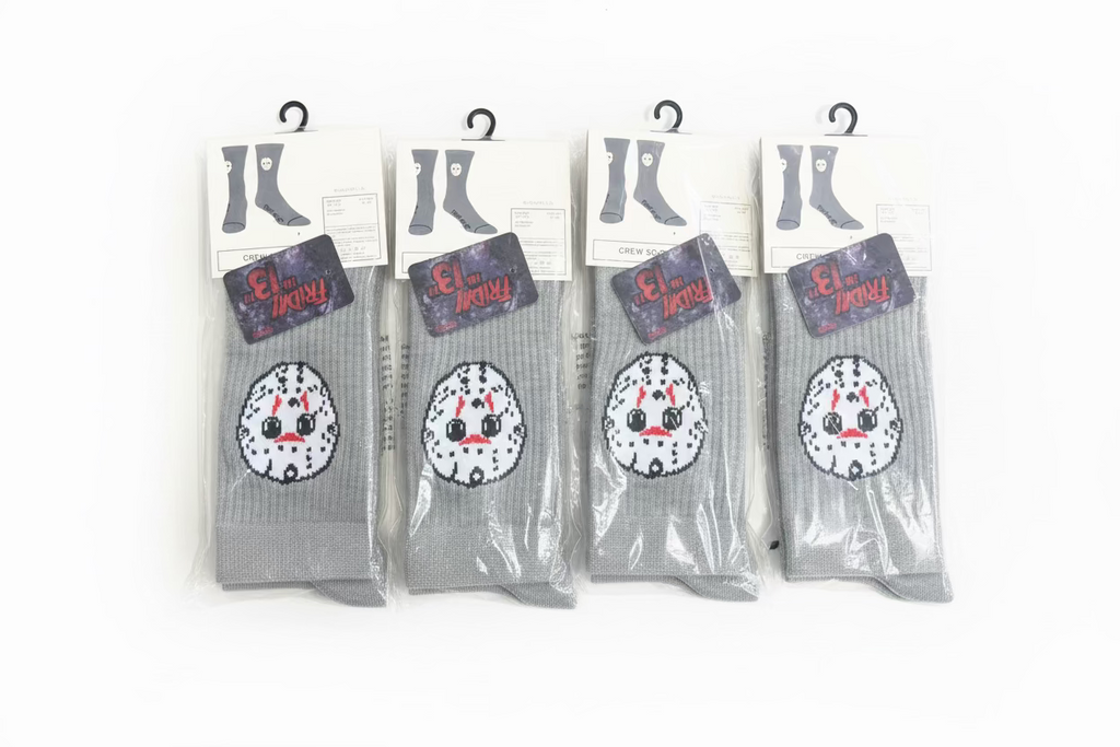 Bioworld Friday the 13th crew socks
