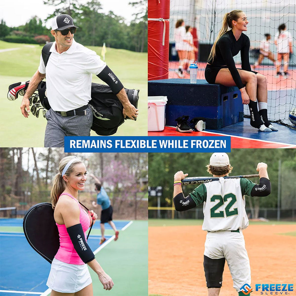 Freeze sleeve hot / cold therapy