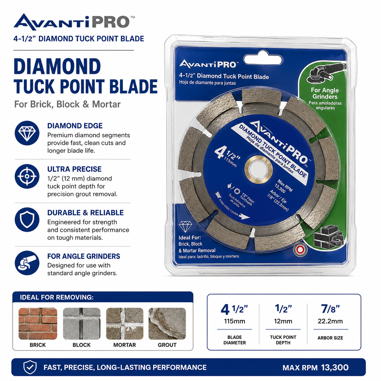 Avanti pro Blade 4” 8A