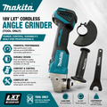 Makita 18v brushless angle grinder