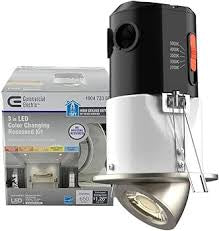 3 in. LED Color Changing Recessed Kit 3-c