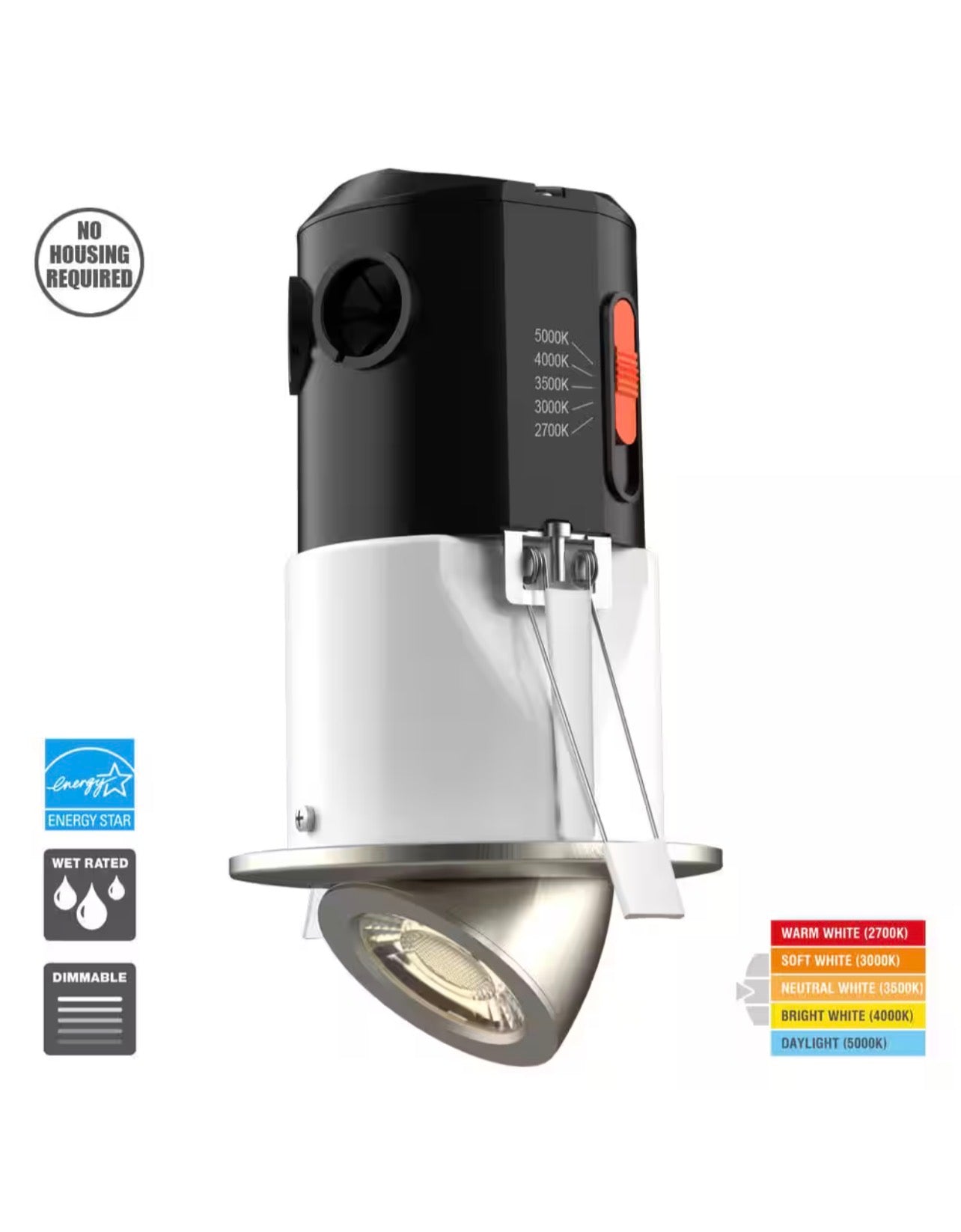 3 in. LED Color Changing Recessed Kit 3-c