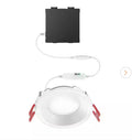 Commercial Electric Premium Series 3 in. LED, 2-Level Lumen Select, Baffle Canless Recessed Light 2-c