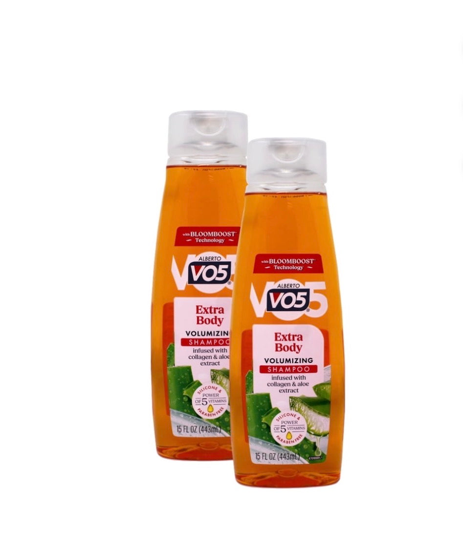 VO5 Extra Body Volumizing Shampoo with Collagen & Aloe 2-d