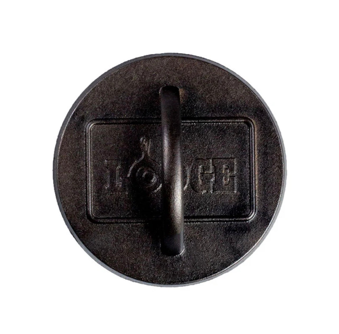 Lodge 6.25" Seasoned Cast Iron Burger Press 2-e