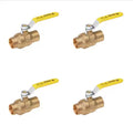 Brass SWT Full Port Ball Valve (4-Pack) 1-e