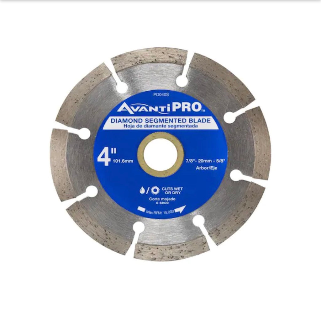 4" Diamond Segmented Blade for Angle Grinders 5-b