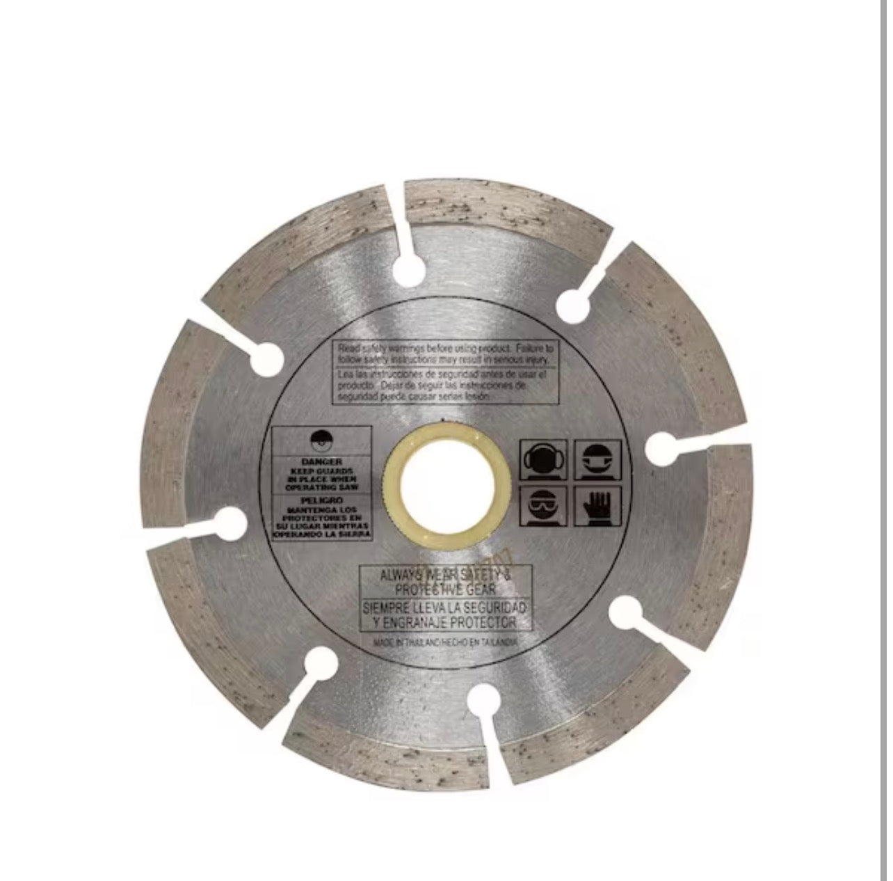 4" Diamond Segmented Blade for Angle Grinders 5-b