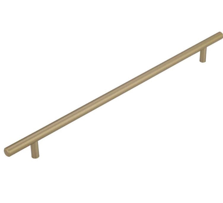 Amerock  Bar Pulls 12-5/8 in. Modern Golden Champagne 8a