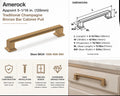 Amerock  Appoint 5-1/16 in. (128mm)  Bar Cabinet Pull