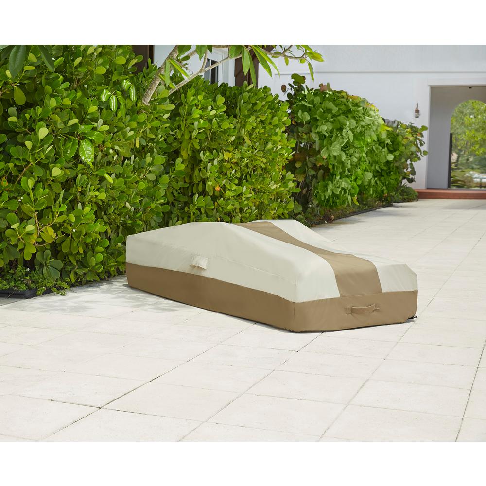 Hampton Bay Chaise Outdoor Patio Cover 3-e