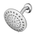 Waterpik 8-Spray Pattern 1.8 GPM 7 in. Wall Mount Rain Fixed Shower Head 2-c
