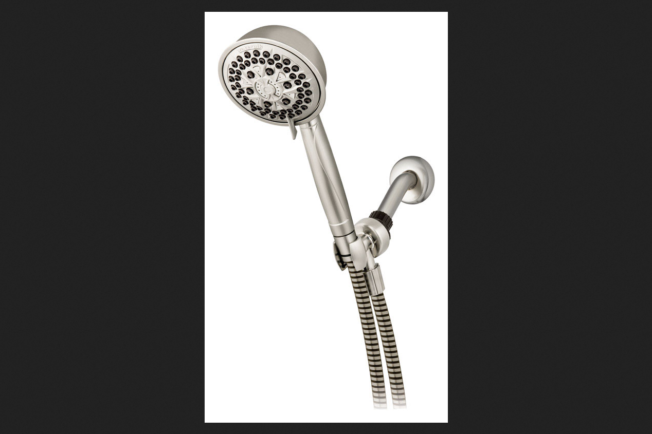 Waterpik PowerPulse Massage Hand Held Shower Head Brushed Nickel 2-d